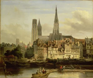 Kai in Rouen, 1839